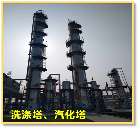 洗滌塔、汽化塔